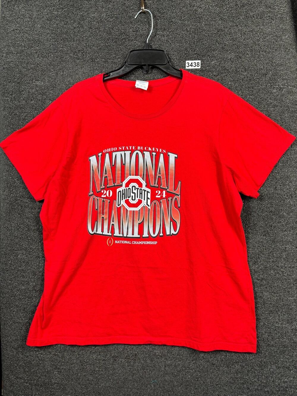 Ohio State Buckeyes Shirt Womens 2XL NCAA Football National Champions 2021 Tee